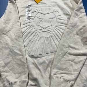 Cream Lion Broadway CrewNeck